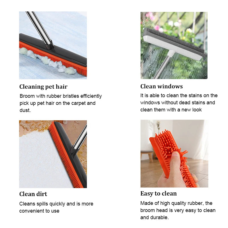 PureSweep Silicone Broom